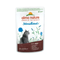 Almo Nature - Cat Sterilised con Manzo* Senior|Adult