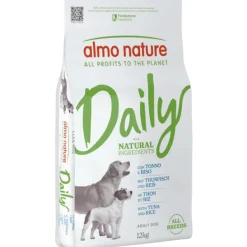 Almo Nature - Daily Dog All Breeds Tonno Riso* Adult
