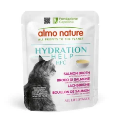 Almo Nature - HFC Hydration Help Brodo di Salmone con Filetti di Salmone* Senior|Adult