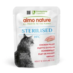 Almo Nature - HFC Sterilised Filetto Di Pollo Adult E Mature Cat* Senior|Adult