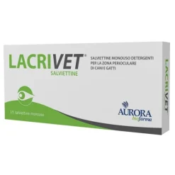 Aurora Biofarma - Lacrivet Salviettine* Parafarmacia Per Gatti|Parafarmacia Per Cani