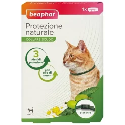 Beaphar - Protezione Naturale Collare Scudo Gatto* Antiparassitari Per Gatti|Collari