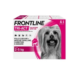 Boehringer Ingelheim - Frontline Tri-Act  6 Pipette* Antiparassitari Per Cani|Spot-On