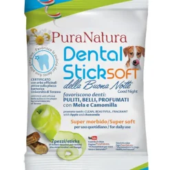 Bruno Dalla Grana - Dental Stick Per Cane Buona Notte Con Mela E Camomilla Officinalis* Snack E Masticabili Per Cani