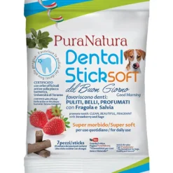 Bruno Dalla Grana - Dental Stick Per Cane Buongiorno Con Fragola E Salvia Officinalis* Accessori|Snack E Masticabili Per Cani