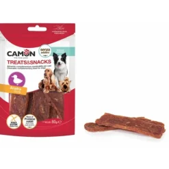 Camon - Anatra Jerky* Snack E Masticabili Per Cani