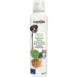 Camon - Schiuma Spray Senza Risciacquo Olio di Neem e Sandalo* Parafarmacia Per Cani|Patologie Cutanee