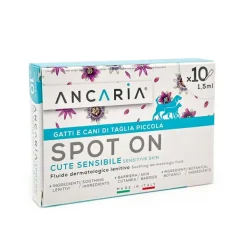 Ciam - Ancaria Spot On Gatto E Cane Di Taglia Piccola* Parafarmacia Per Gatti|Parafarmacia Per Cani