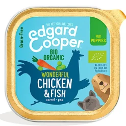 Edgard&Cooper - Dog Puppy Pollo E Pesce Biologico Senza Cereali* Puppy