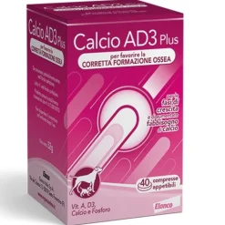 Elanco - Calcio AD3 Plus* Parafarmacia Per Cani|Mangime Complementare E Integratore
