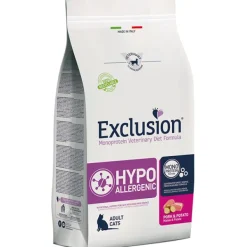Exclusion - Diet Cat Hypoallergenic Maiale e Patate* Adult