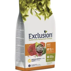 Exclusion - Mediterraneo Monoprotein Puppy Medium Breed con Manzo* Puppy