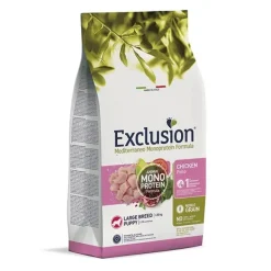 Exclusion - Mediterraneo Monoprotein Puppy Large Breed con Pollo* Puppy