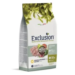 Exclusion - Mediterraneo Monoprotein Mature Medium & Large Breed con Pollo* Senior E Mature