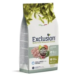 Exclusion - Mediterraneo Monoprotein Mature Small Breed con Pollo* Senior E Mature