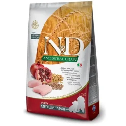Farmina - Natural & Delicious Ancestral Grain Puppy Medium & Maxi con Pollo e Melograno* Puppy