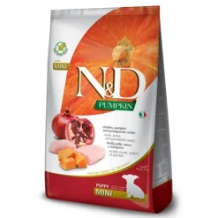 Farmina - Natural & Delicious Pumpkin Puppy Mini con Pollo, Zucca e Melograno* Puppy