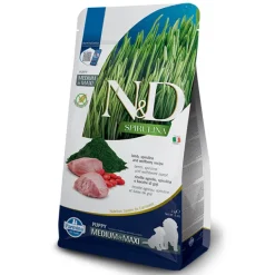 Farmina - Natural & Delicious Spirulina Puppy Medium & Maxi con Agnello, Spirulina e Bacche di Goji* Puppy