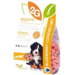 2G pet food guidolin gianni - Cookies con Mirtilli, Yogurt e Fiocchi d'Orzo* Biscotti Per Cani