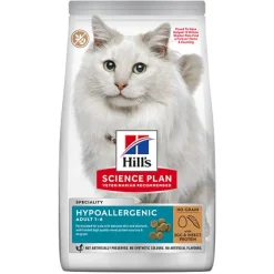 Hill's - Science Plan Cat Adult Hypoallergenic Con Uovo e Insetti* Adult