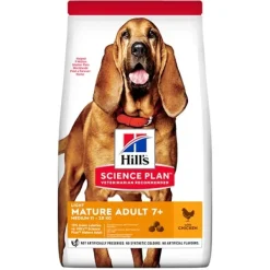 Hill's - Science Plan Light Mature Adult 7+ Medium con Pollo* Senior E Mature