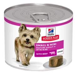 Hill's - Science Plan Mature Small & Mini Mousse con Manzo* Senior E Mature