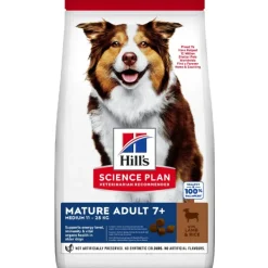 Hill's - Science Plan Mature Adult 7+ Medium con Agnello e Riso* Senior E Mature