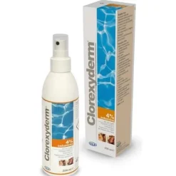 I.C.F. - Clorexyderm Soluzione 4%* Parafarmacia Per Gatti|Parafarmacia Per Cani