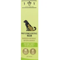 Linea 101 - Spray Repellente Naturale Protezione Vegetale Olio Di Neem* Antiparassitari Per Gatti|Antiparassitari Per Cani