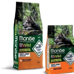 Monge - BWild Grain Free Puppy & Junior All Breeds con Anatra e Patate* Puppy
