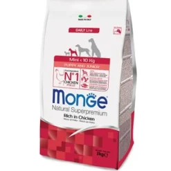 Monge - Natural Superpremium Mini Puppy & Junior Ricco di Pollo* Puppy