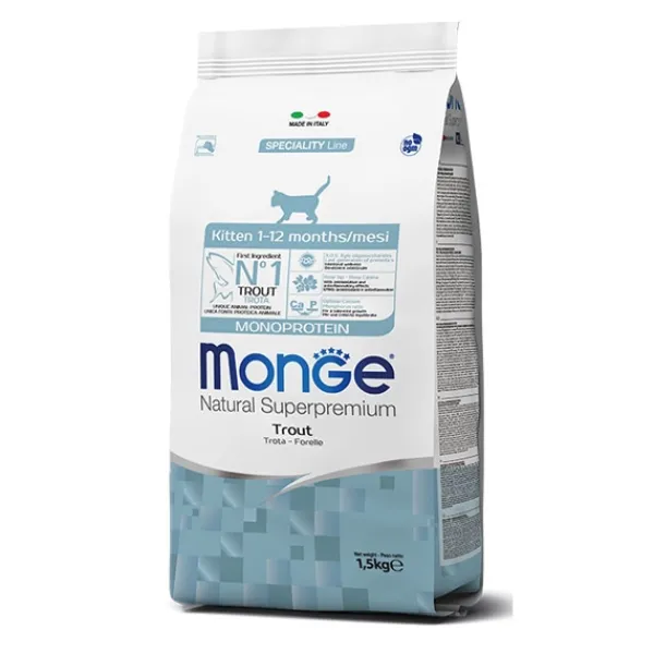Monge - Natural Superpremium Kitten con Trota* Kitten