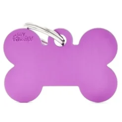 My family - Medaglietta Basic Osso Alluminio Viola* Accessori