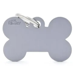 My family - Medaglietta Basic Osso Alluminio Grigio* Accessori