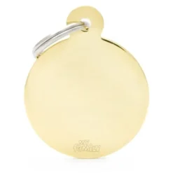 My family - Medaglietta Basic Cerchio in Ottone Dorato* Accessori|Accessori