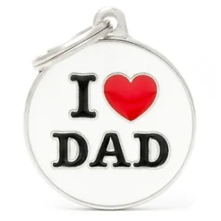 My family - Medaglietta Charms I Love Dad* Accessori|Accessori