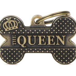 My family - Medaglietta Osso Grande in Ottone Inglese Bronx The Queen* Accessori