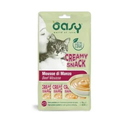 Oasy - Creamy Snack Manzo* Snack E Masticabili Per Gatti