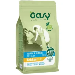 Oasy - Puppy & Junior Medium con Pollo* Puppy