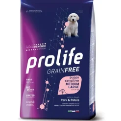 Prolife - Grain Free Puppy Medium/Large Sensitive Pork & Potato* Puppy