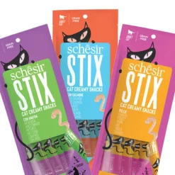 Schesir - Cat Stix Snack Mousse Mix di Gusti* Snack E Masticabili Per Gatti