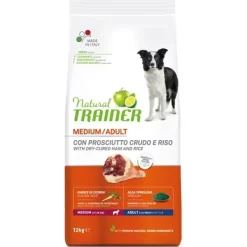 Trainer - Natural Adult Medium con Prosciutto Crudo e Riso* Adult