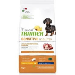 Trainer - Natural Sensitive No Gluten Small & Toy Adult con Anatra* Adult