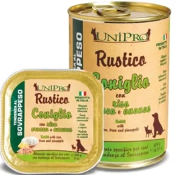 Unipro - Rustico Coniglio con Riso, Crusca e Ananas* Adult