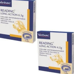 Virbac - Collare Reading Long Action per Cani* Antiparassitari Per Cani|Collari