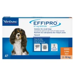 Virbac - Effipro Spot-On Cane 4 Pipette* Antiparassitari Per Cani|Spot-On