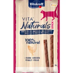 Vitakraft - Vita Naturals Cat Sticks Pollo* Snack E Masticabili Per Gatti