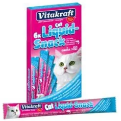 Vitakraft - - Liquid Snack - Salmone* Snack E Masticabili Per Gatti